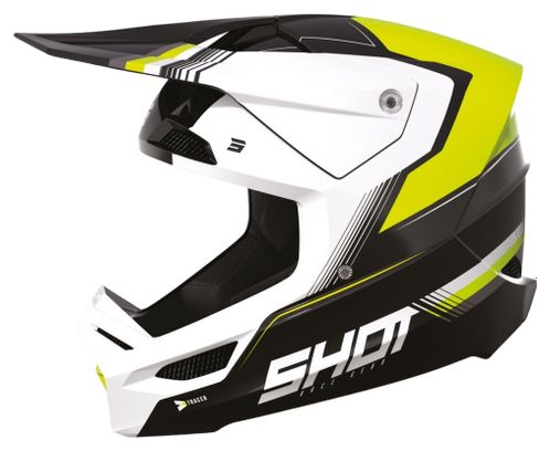 Shot Helmet Race Tracer Neon Yellow