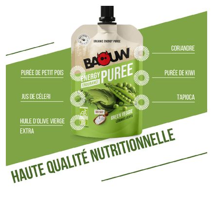 Baouw Energie-Püree aus grünem Gemüse – 90 g