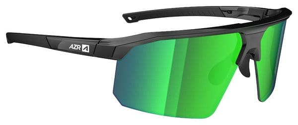 Paire de lunettes AZR Arrow RX Noir verni/Vert Multicouche