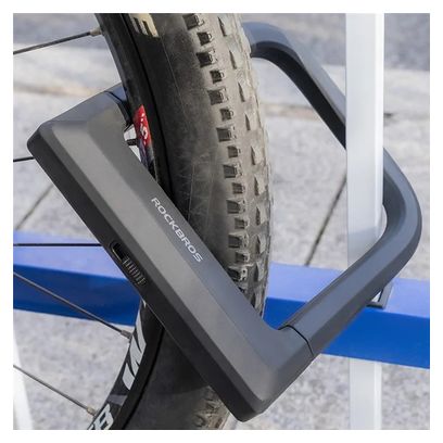 Antivol de vélo  ROCKBROS Haute Sécurité en Acier Allié - noir
