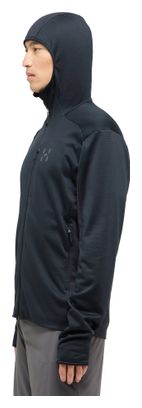 Forro polar Haglöfs LIM Mid Fast II para hombre Negro