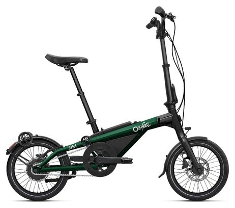 Electric Folding Bike O2Feel Jim 6.1 269 Wh 16'' Green