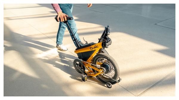 Electric Folding Bike O2Feel Jim 6.1 269 Wh 16'' Green