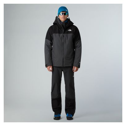 Pantalón impermeable The North Face Jazzi Gore-Tex para hombre, gris/negro