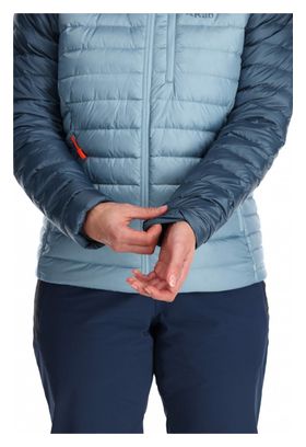 Women's RAB Microlight Alpine Light Blue Jacket