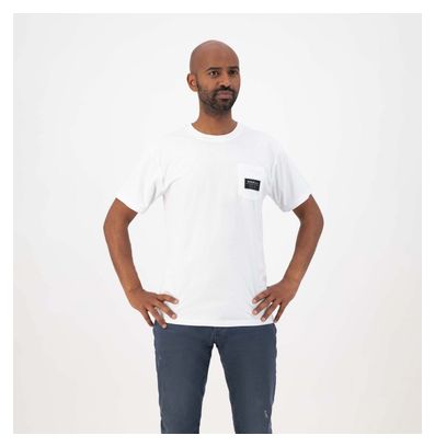 T-Shirt De Sport Manches Courtes Rogelli Pocket T-Shirt - Homme - Blanc