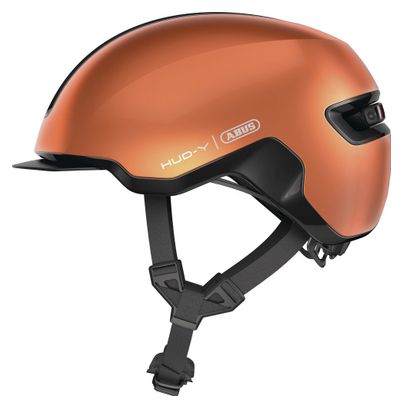 Abus Hud-Y Goldfish Helmet Orange / Bronze