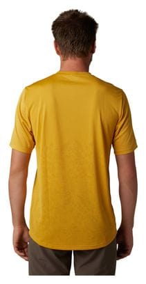 Fox Ranger TruDri Daff Short Sleeve Jersey Yellow