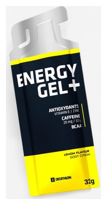 Gels énergétiques Decathlon Nutrition Energy Gel+ Longue durée Citron - 4x32g