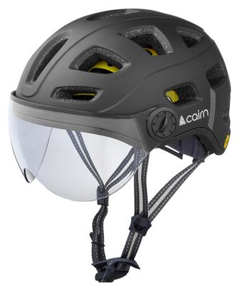 Urban Helmet Cairn Quartz Visor Led Usb Mips Matte Black