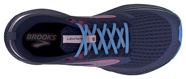 Zapatillas de Running Brooks Levitate 6 Azul Rosa para Mujer