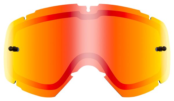 Ecran de Masque Enfant O'Neal B-30 Double Ecran Rouge Miroir
