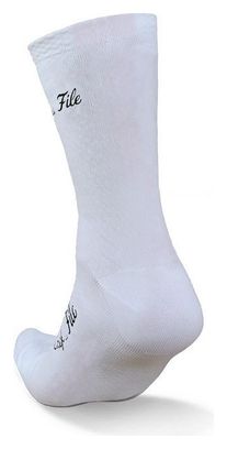 Chaussettes Chef de File - Blanc