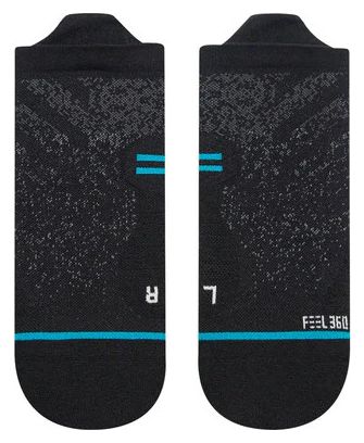 Stance Performance Run Light Tab Socks Black