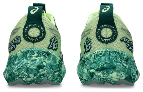 Asics Noosa Tri 16 Running Shoes for Men, Green/Yellow