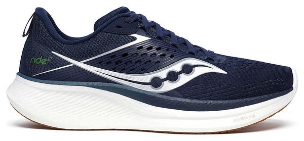 Running shoes Saucony Ride 17 Blue/White Men's