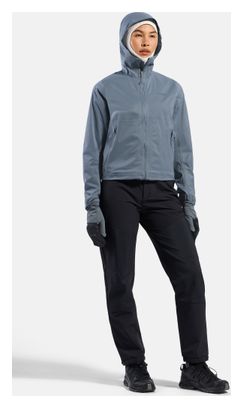 Odlo Essential 2.5L Waterproof Hardshell Jacket, Gray, Women's