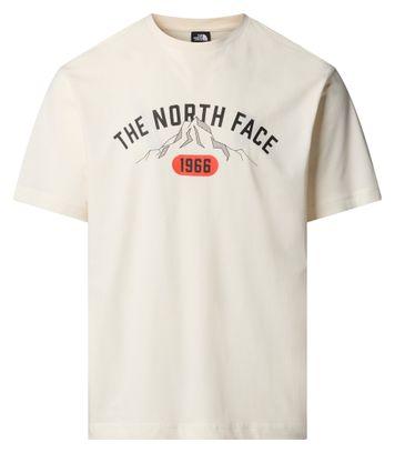 T-Shirt Manches Courtes The North Face Varsity Graphic Blanc