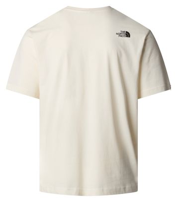 Camiseta de manga corta The North Face Varsity Graphic Blanca