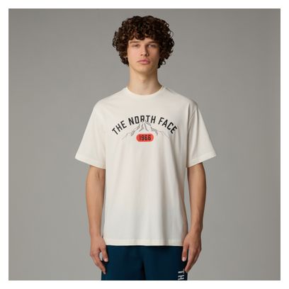 T-Shirt Manches Courtes The North Face Varsity Graphic Blanc