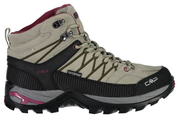 Chaussures de Randonnée CMP Rigel Mid Wp Vert Femme