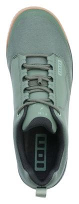 Zapatilla de pedal plano ION Scrub MTB Verde Unisex