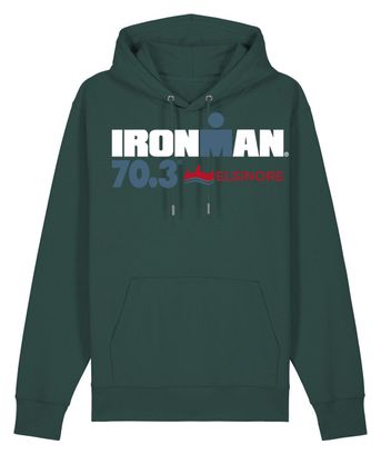 Felpa con cappuccio Ironman 70.3 Aix En Provence Verde