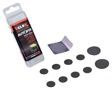 KIT DE REPARATION PIECES AUTOCOLLANTES COURSE 8X15 2X2.