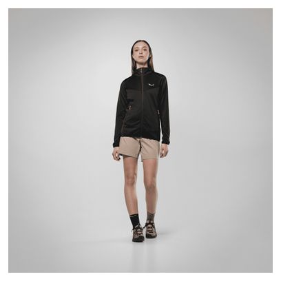 Salewa Puez Altavia Giacca in pile Polarlite Donna Nero