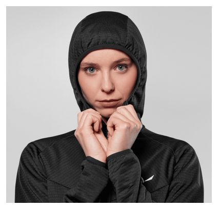 Salewa Puez Altavia Giacca in pile Polarlite Donna Nero
