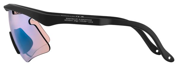 Lunettes Alba Optics Mantra Noir Vzum F-Lens Flamingo