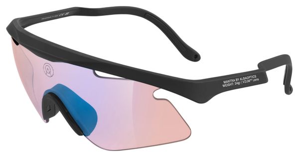 Lunettes Alba Optics Mantra Noir Vzum F-Lens Flamingo