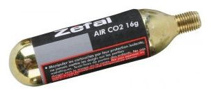 ZEFAL CO2 Threated Cartridge 16g