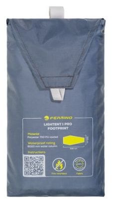 Alfombrilla Ferrino Lightent 1 Pro Footprint gris