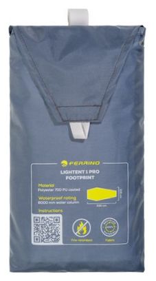 Tapis de Sol Ferrino Lightent 1 Pro Footprint Gris