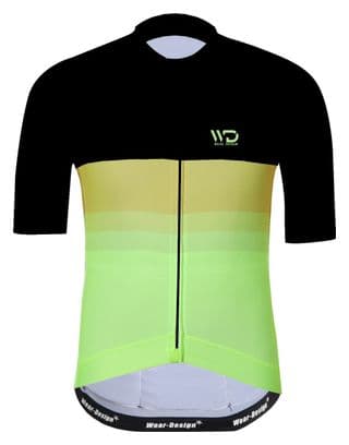 MAILLOT VELO HERO JAUNE