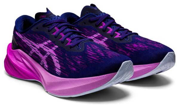 Asics Novablast 3 Blue Purple Women's Running Shoes