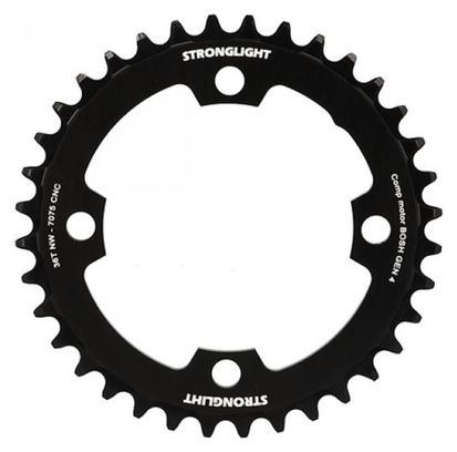 Plateau vtt triple diam 64 inter 26dts 4 branches shimano origine deore m590 9v - Pièce détachée