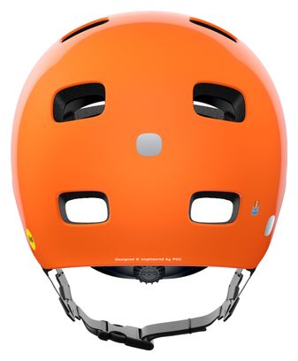 Poc Pocito Crane Mips Fluorescent Orange Helm