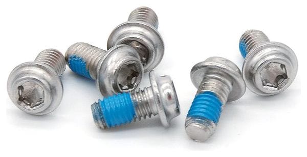 Bulloni Galfer in acciaio inox leggero (6 pezzi) M5x10 / Torx T25 per sistema a disco a 6 bulloni standard
