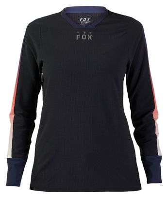 Fox Defend Lunar Thermal Langarmtrikot Damen Schwarz