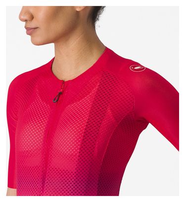 Maglia a maniche corte Castelli Climber's 4.0 Donna Rosa/Arancio