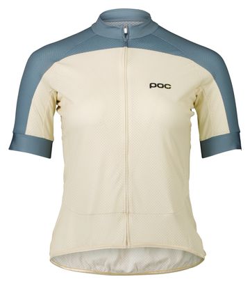 Maillot Manches Courtes Femme Poc Pristine Blanc