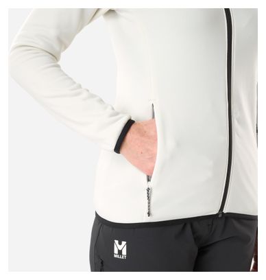 Forro polar Millet Seneca blanco para mujer