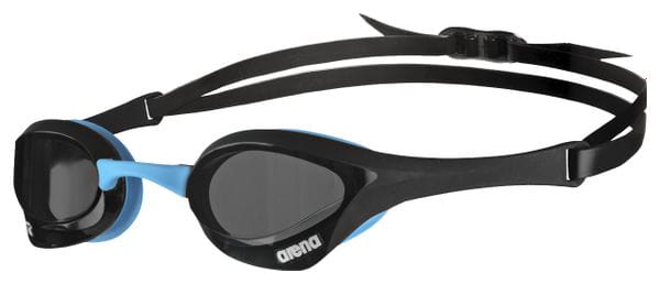 Arena Cobra Ultra Swipe Swimming Goggles Black Blue - Smoke