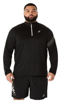 Asics Icon 1/2 Zip Top Black Men's