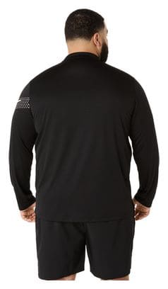 Asics Icon 1/2 Zip Top Black Men's