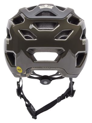 Casque VTT Fox Crossframe Pro Pulse Marron