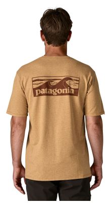 Maglietta Patagonia Boardshort Pocket Responsibili-Tee Giallo Uomo