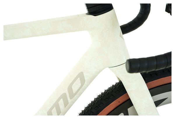 Bicicletta gravel Megamo Silk 02 Sram Rival XPLR AXS 13V 700 mm Beige/Bianco 2026